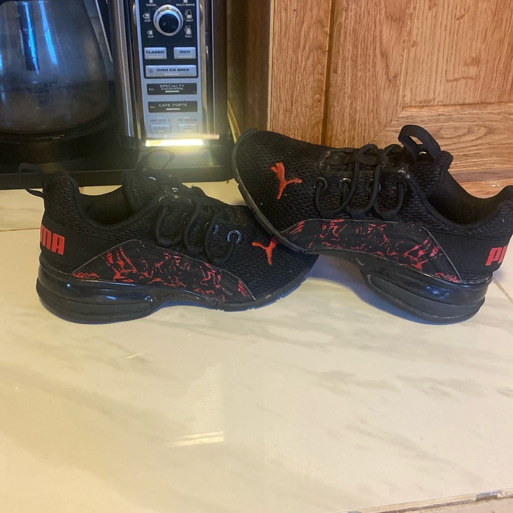Size 10 boy, puma shoes